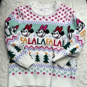 3T Minnie Mouse Christmas sweater